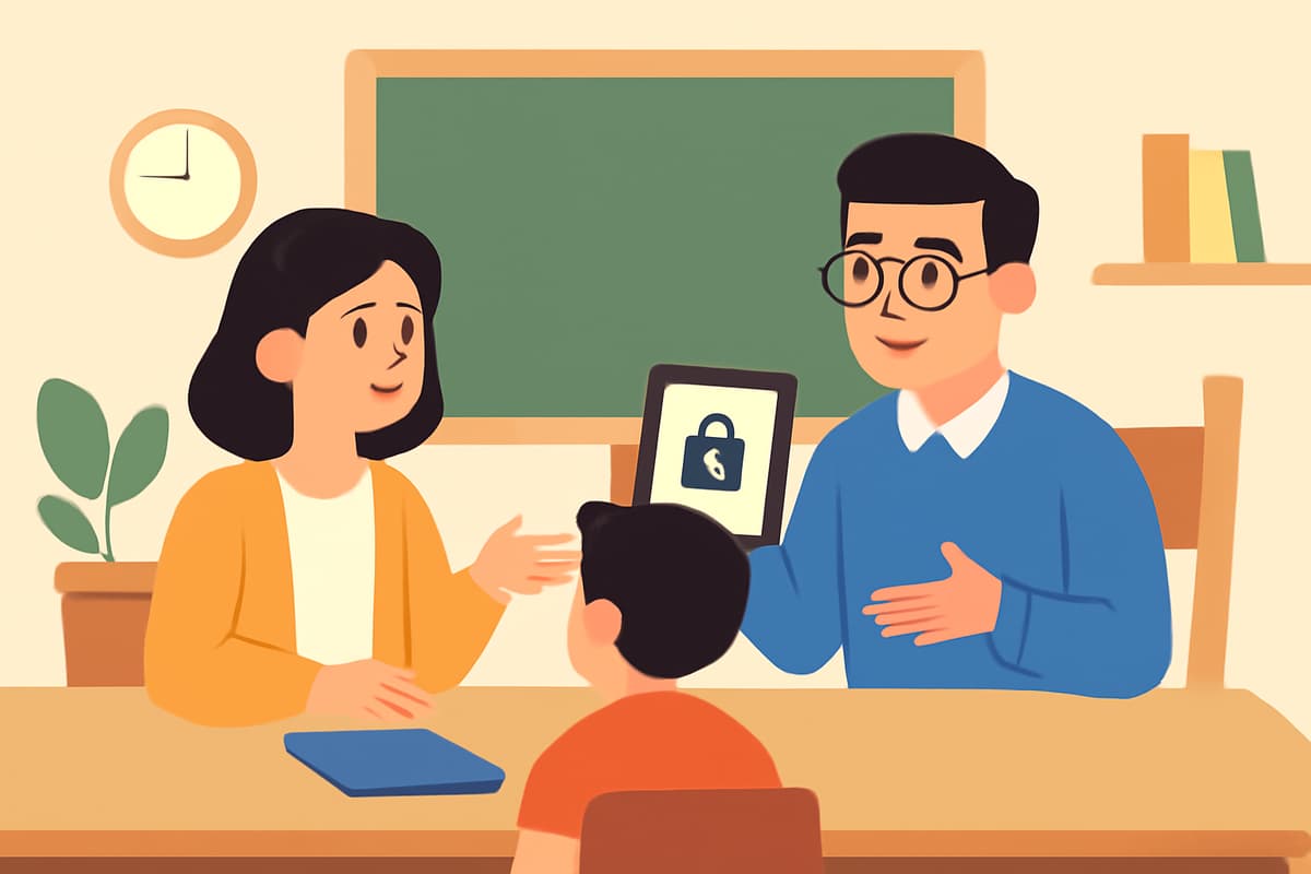 Setting Screen Limits on the School Tablet