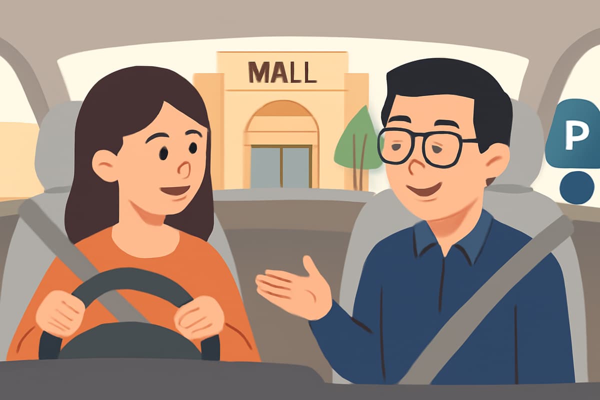 Parking Near the Shopping Mall