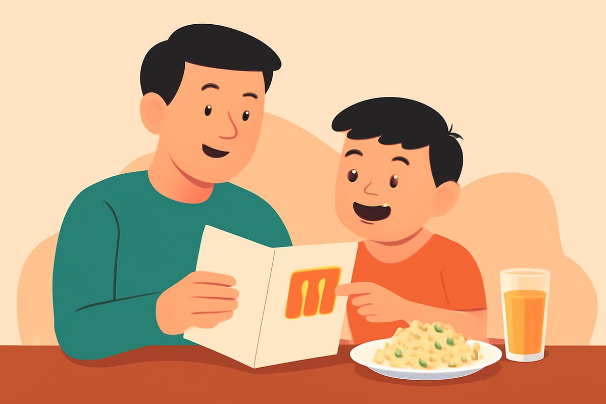 Ordering Fried Rice at a Restaurant