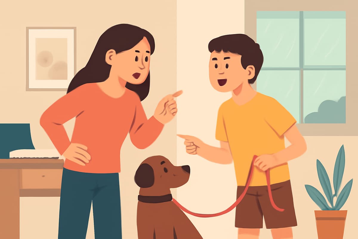 Whose Turn to Walk the Dog?
