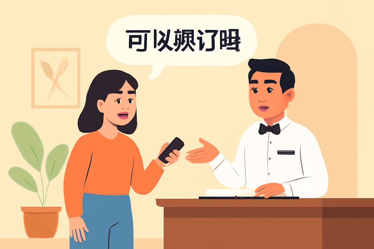 Making a Restaurant Reservation