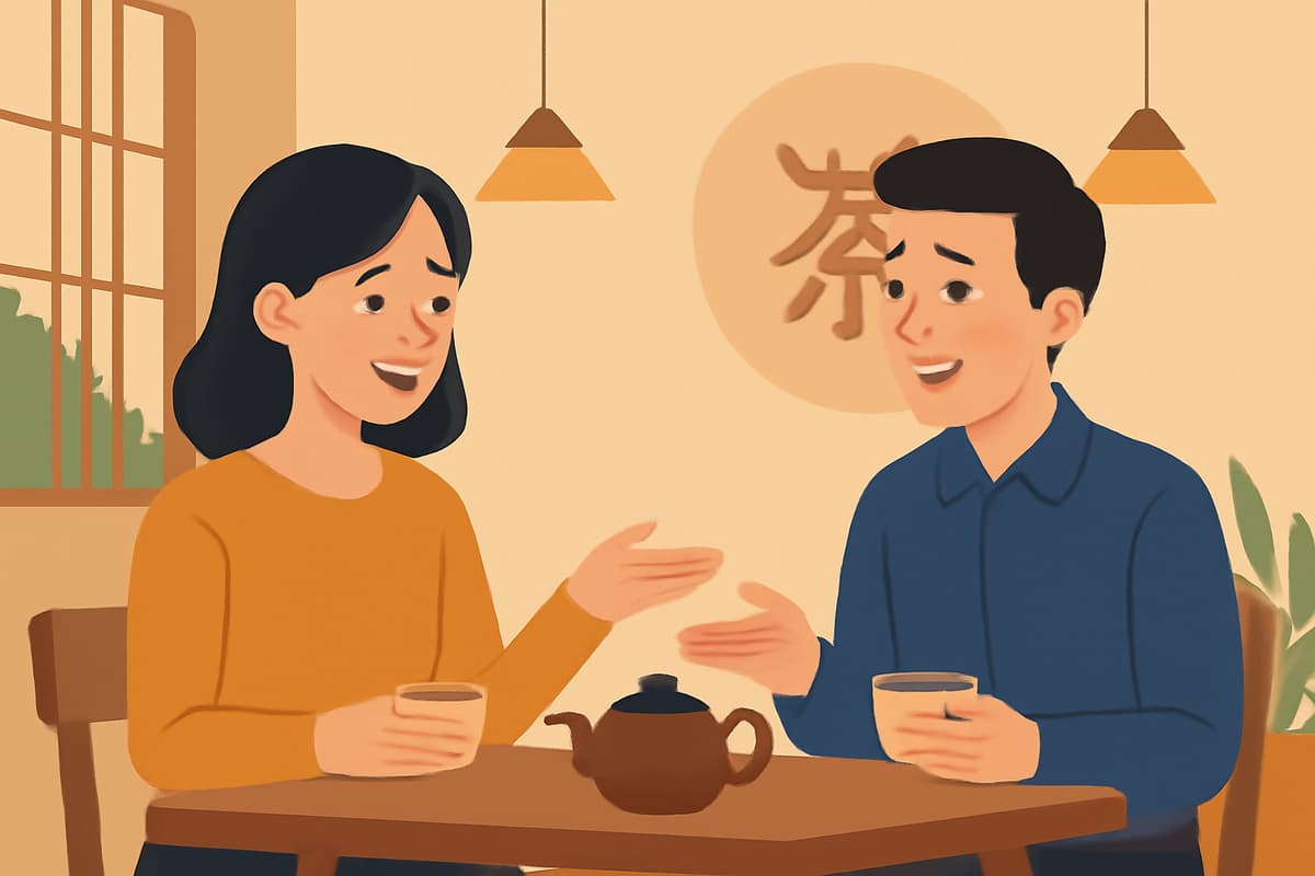 A Blind Date at the Tea House