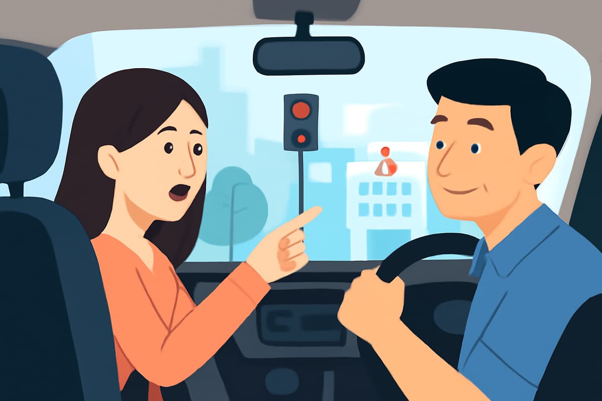Directions to the Hospital by Taxi