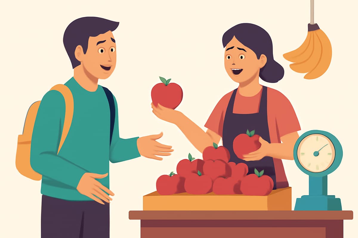 Buying Apples at the Market