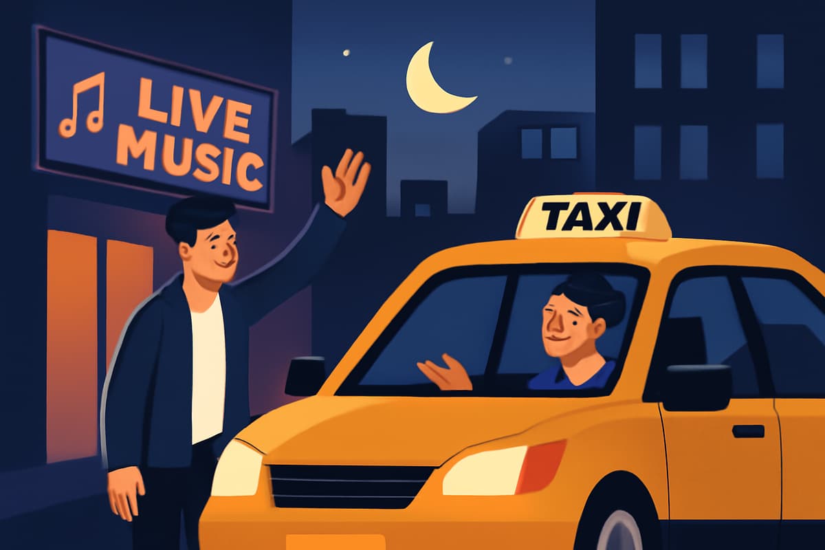 Late-Night Taxi Home
