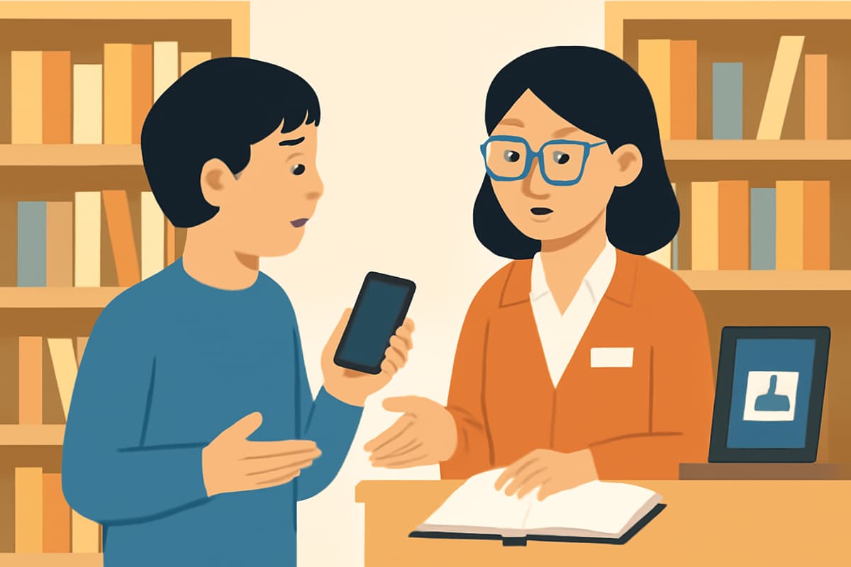 Borrowing E-books at the Library