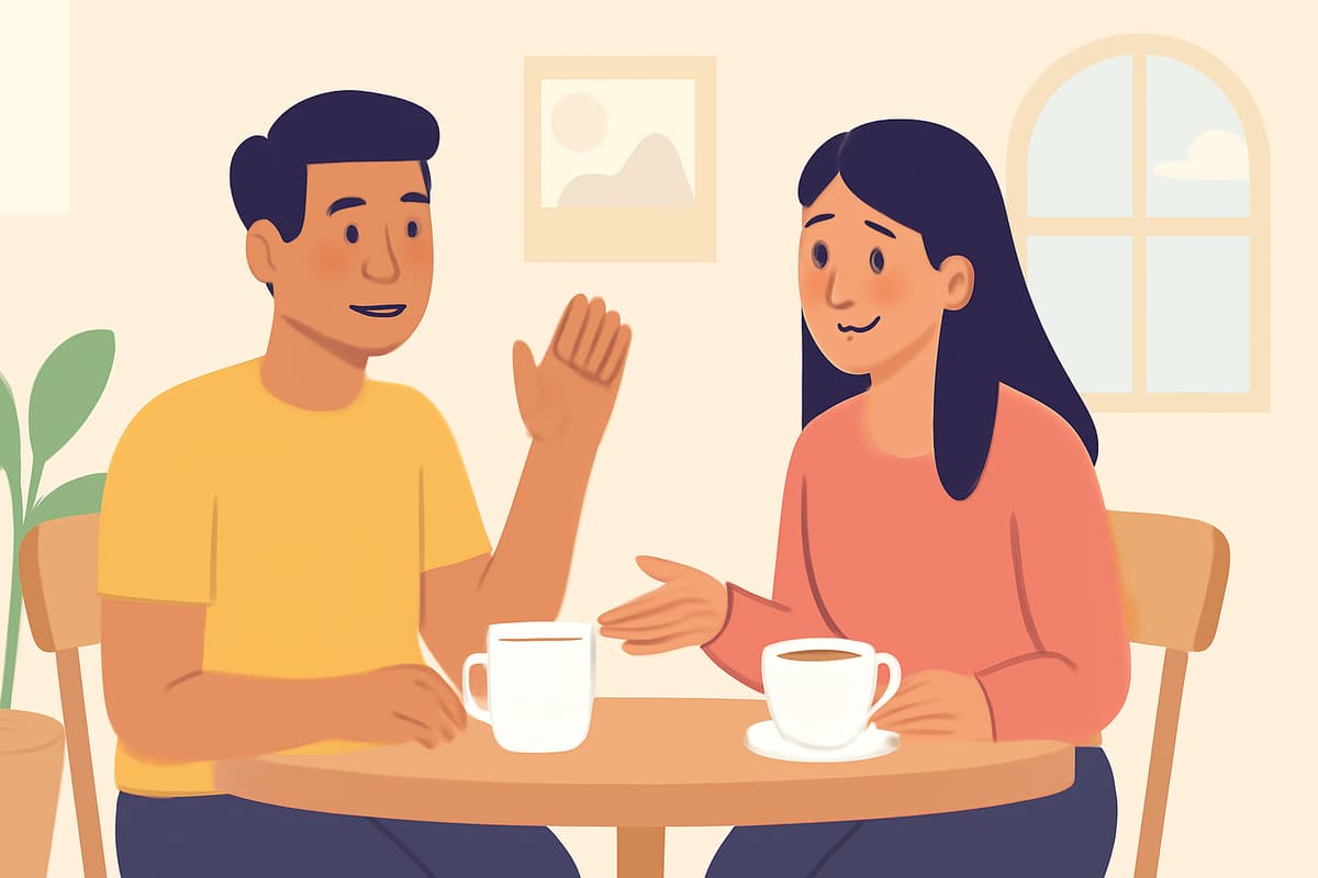 First Date at the Café