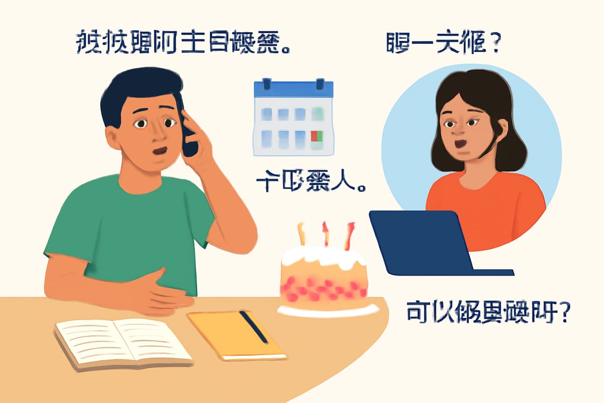 Booking a Birthday Dinner