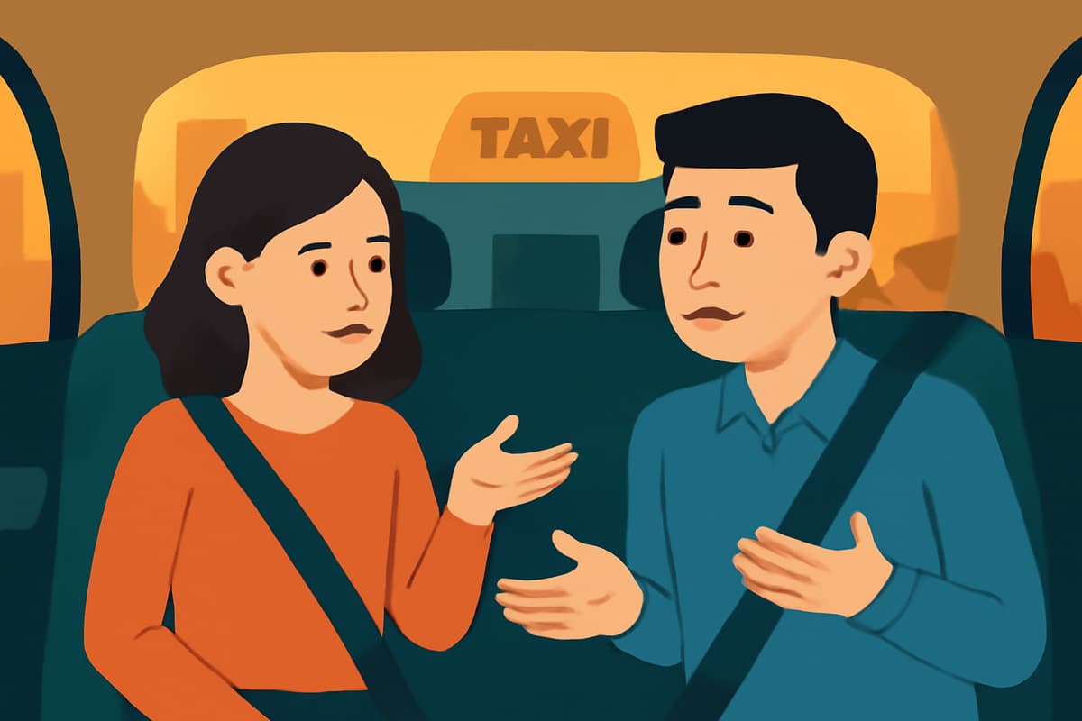 Forgotten Anniversary in the Taxi