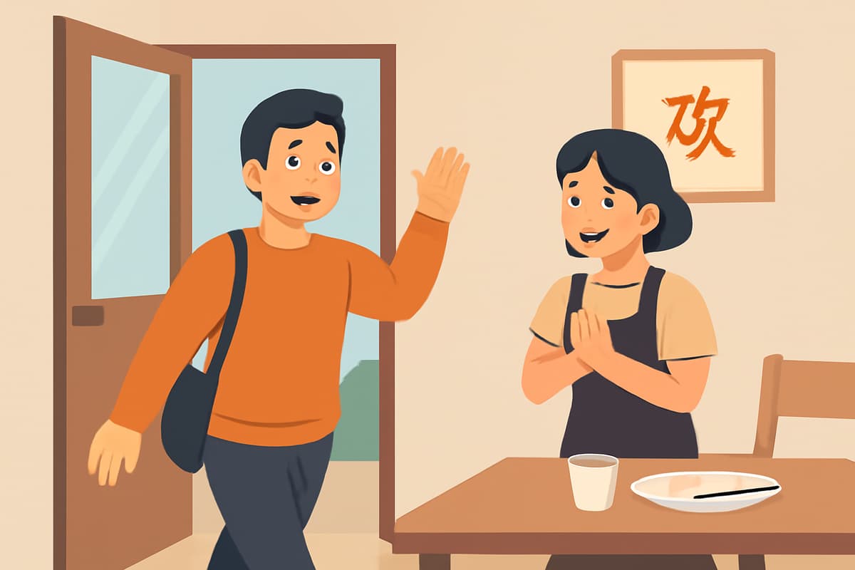 Thanking the Waiter