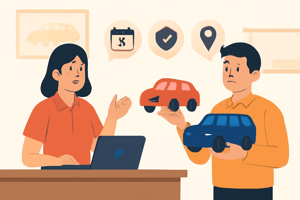 Renting a Car at the Counter