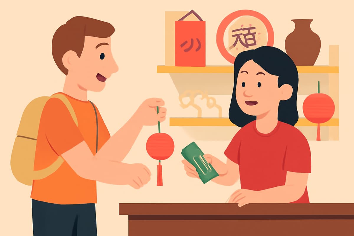 Buying a Souvenir