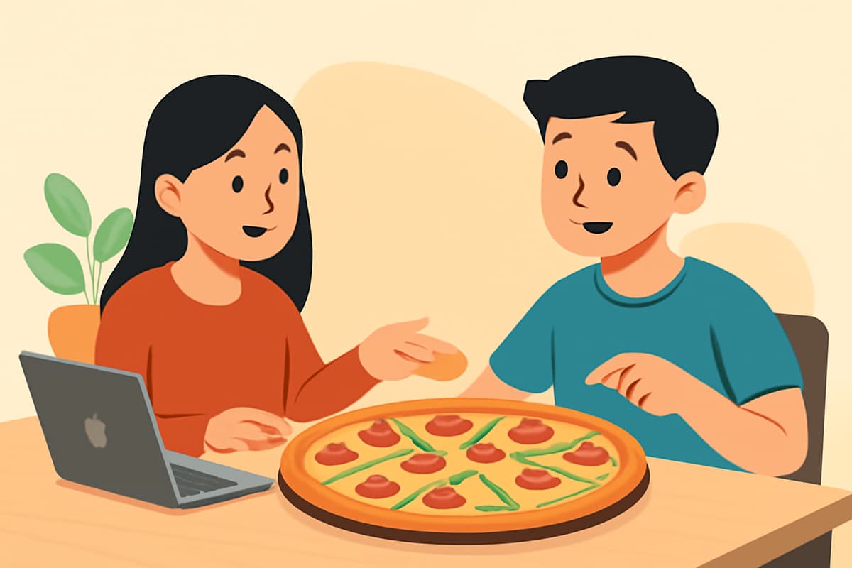 Sharing a Pizza