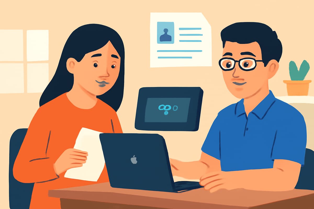 Setting Up Work Email and Resetting a Password