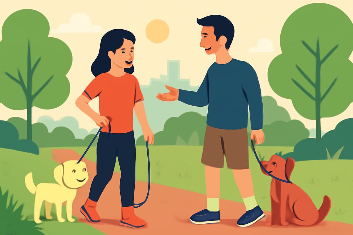 Morning Dogs in the Park