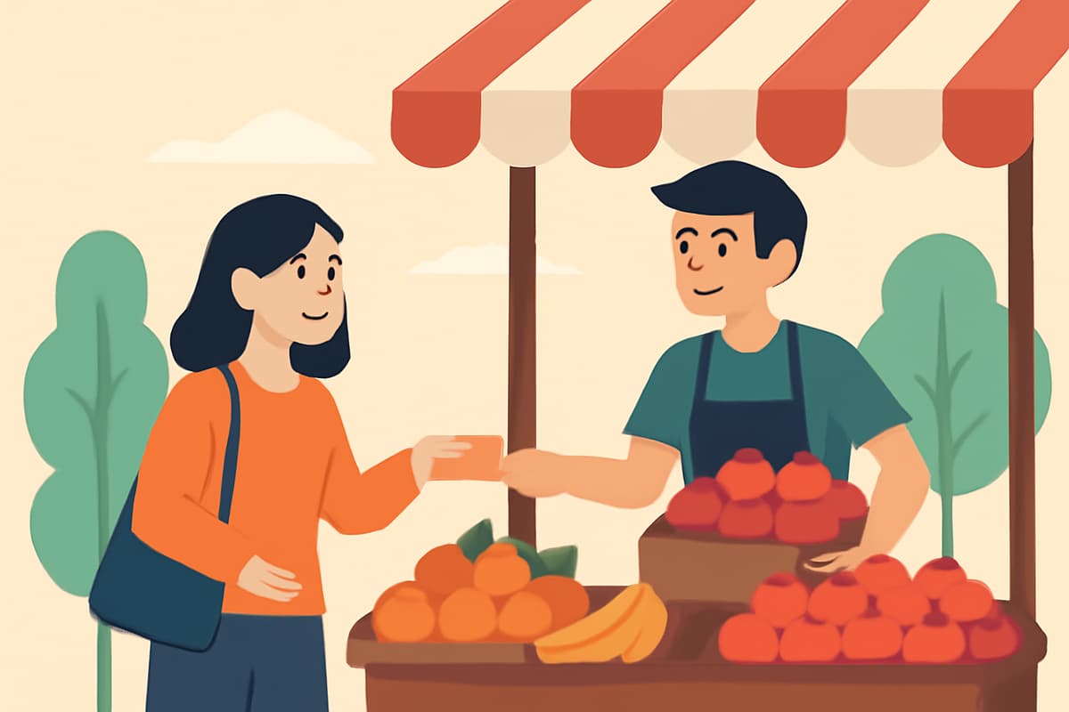 Buying Apples at the Market