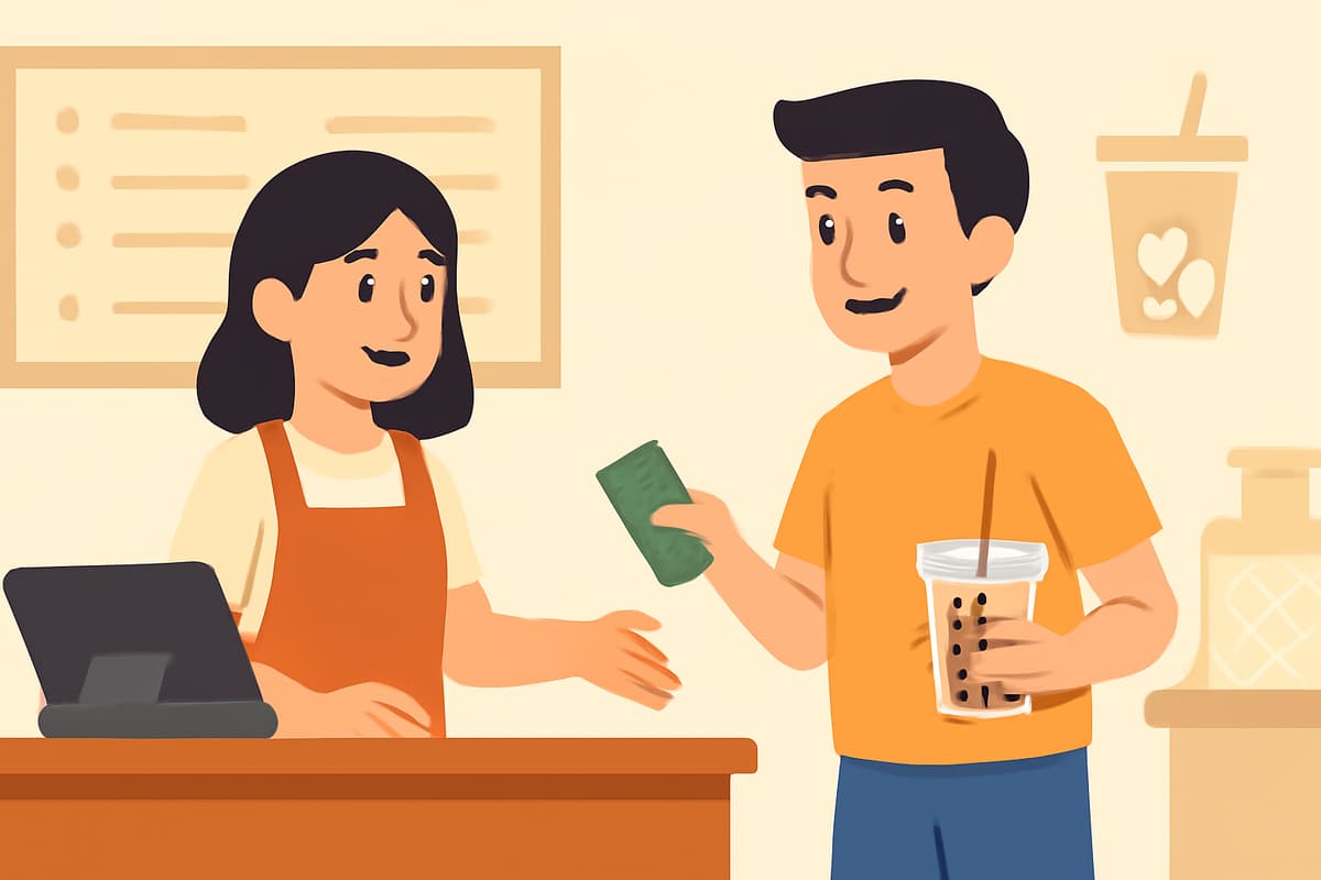 Ordering Milk Tea with Less Ice