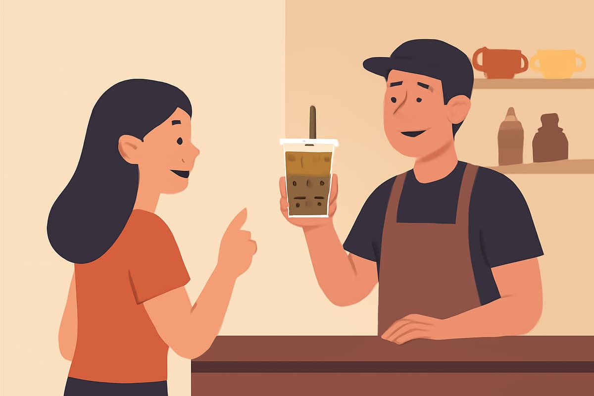 Recommending a Popular Drink at the Cafe