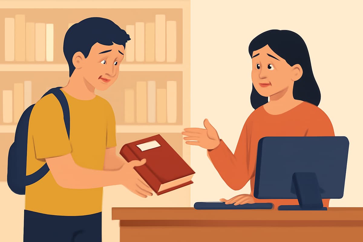 Returning a Book Late