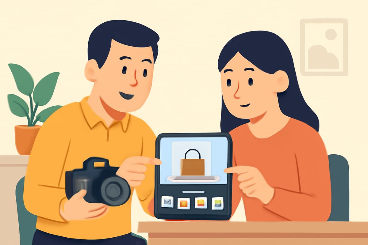 Editing Product Photos on a New App