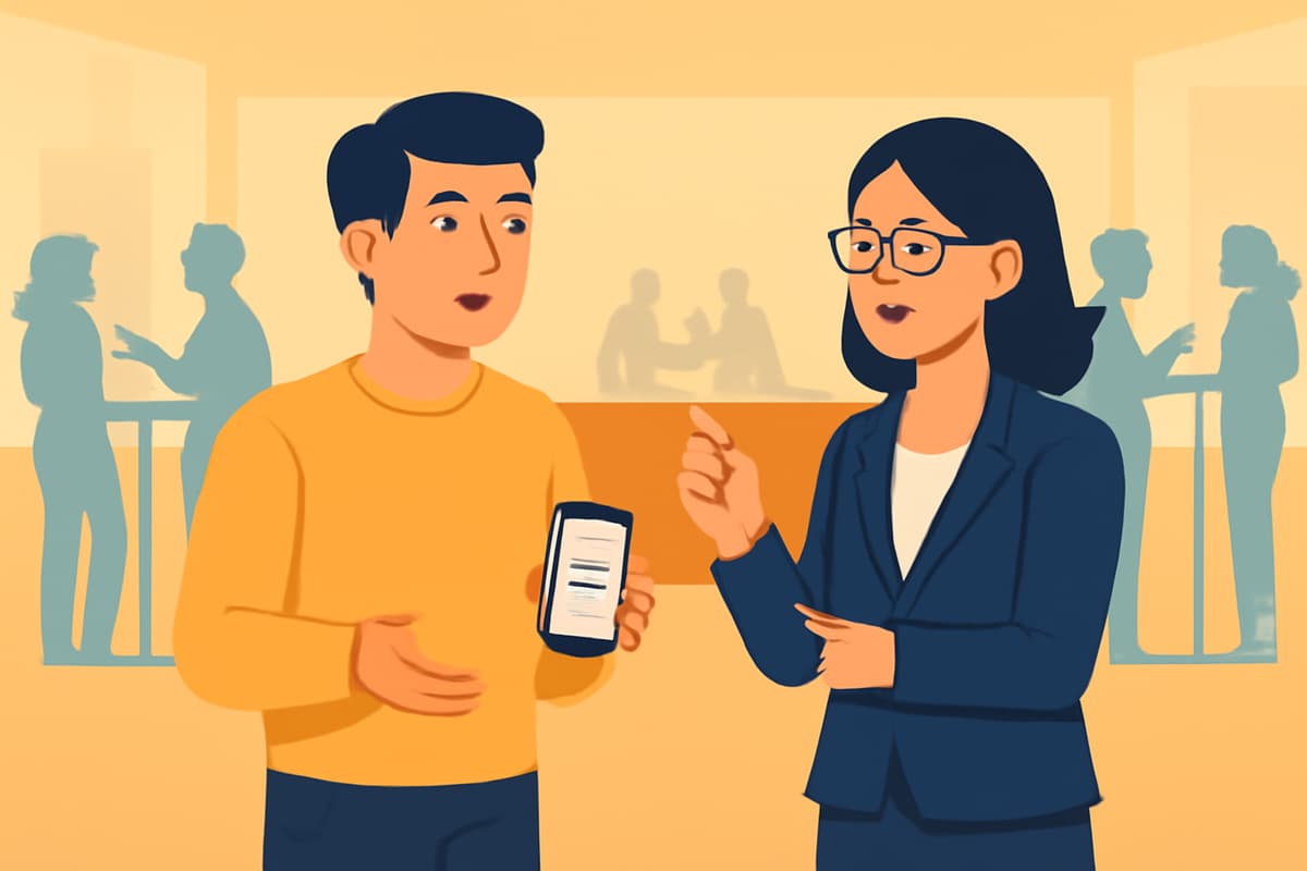 Pitching an App at a Networking Event