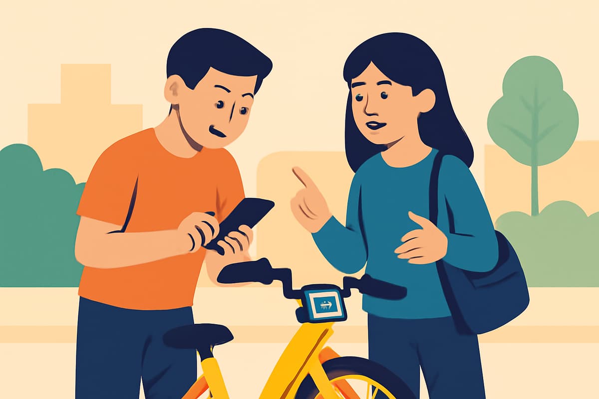 Unlocking a Shared Bike