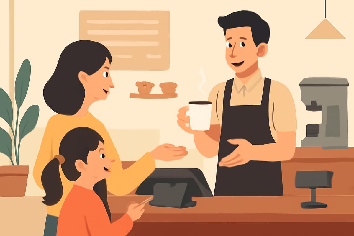 Ordering Hot Chocolate for My Child