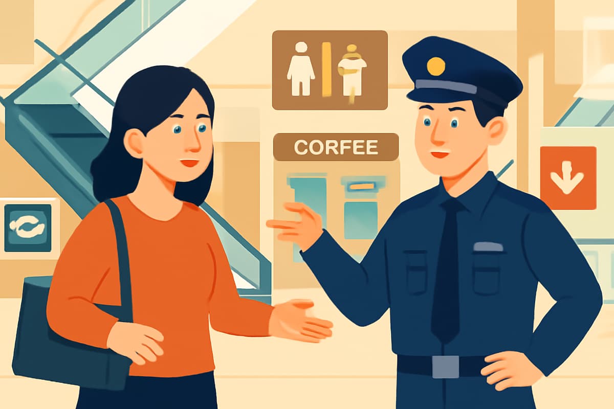 Finding the Restroom and Parking Elevator
