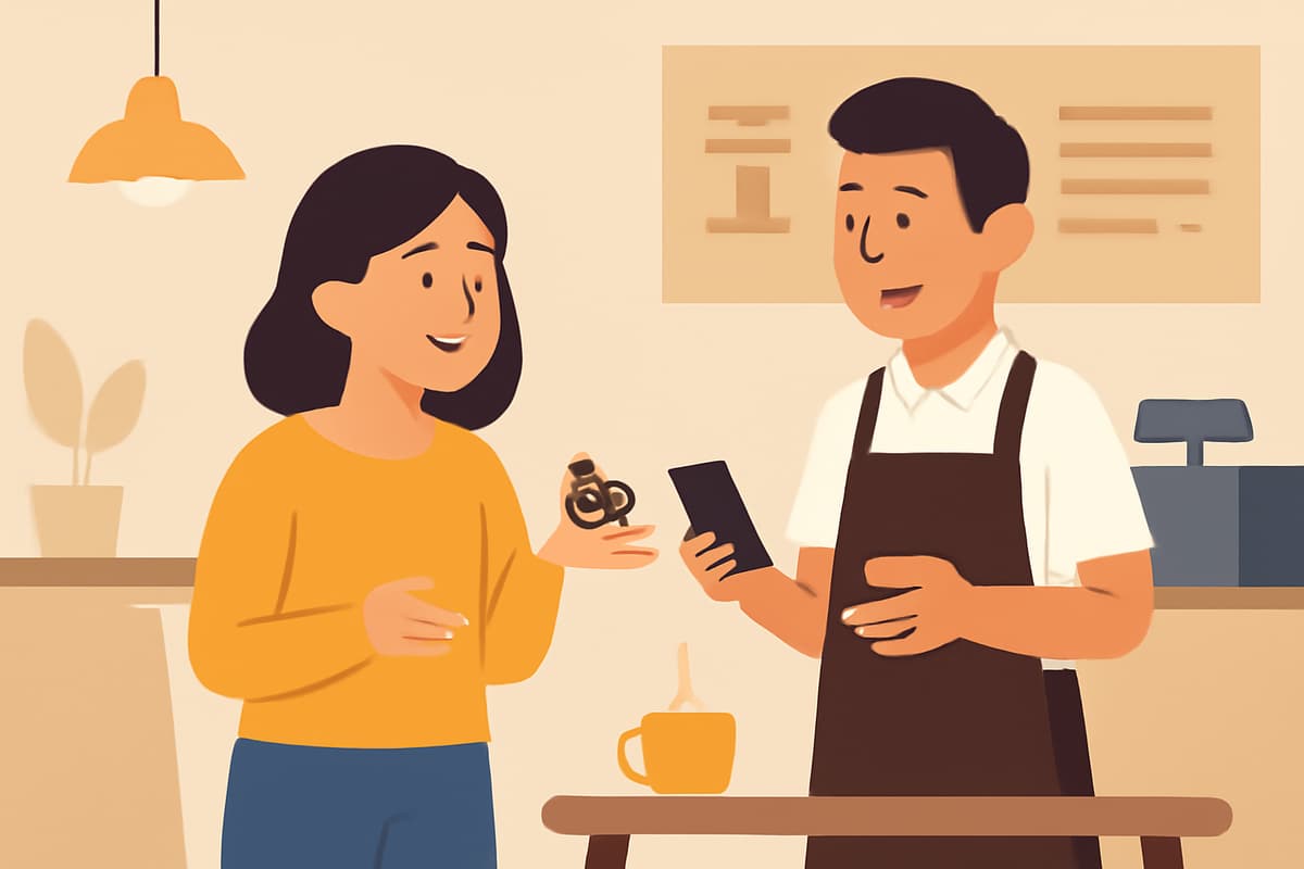 Cash or Card at the Cafe