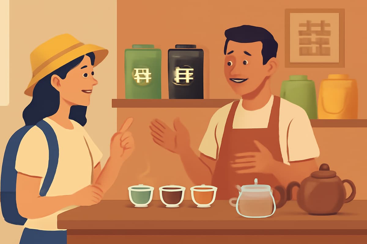 Choosing and Brewing Tea at the Tea House