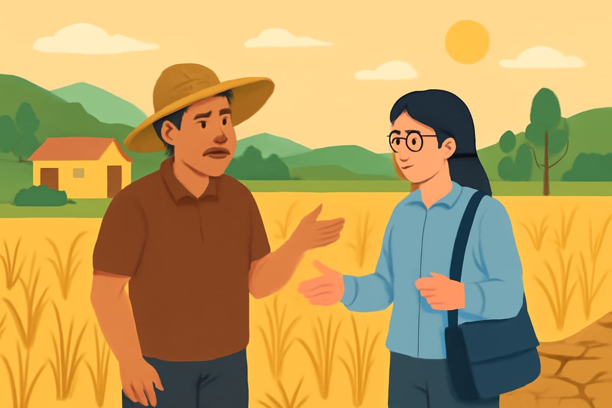 The Drought and the Rice Harvest