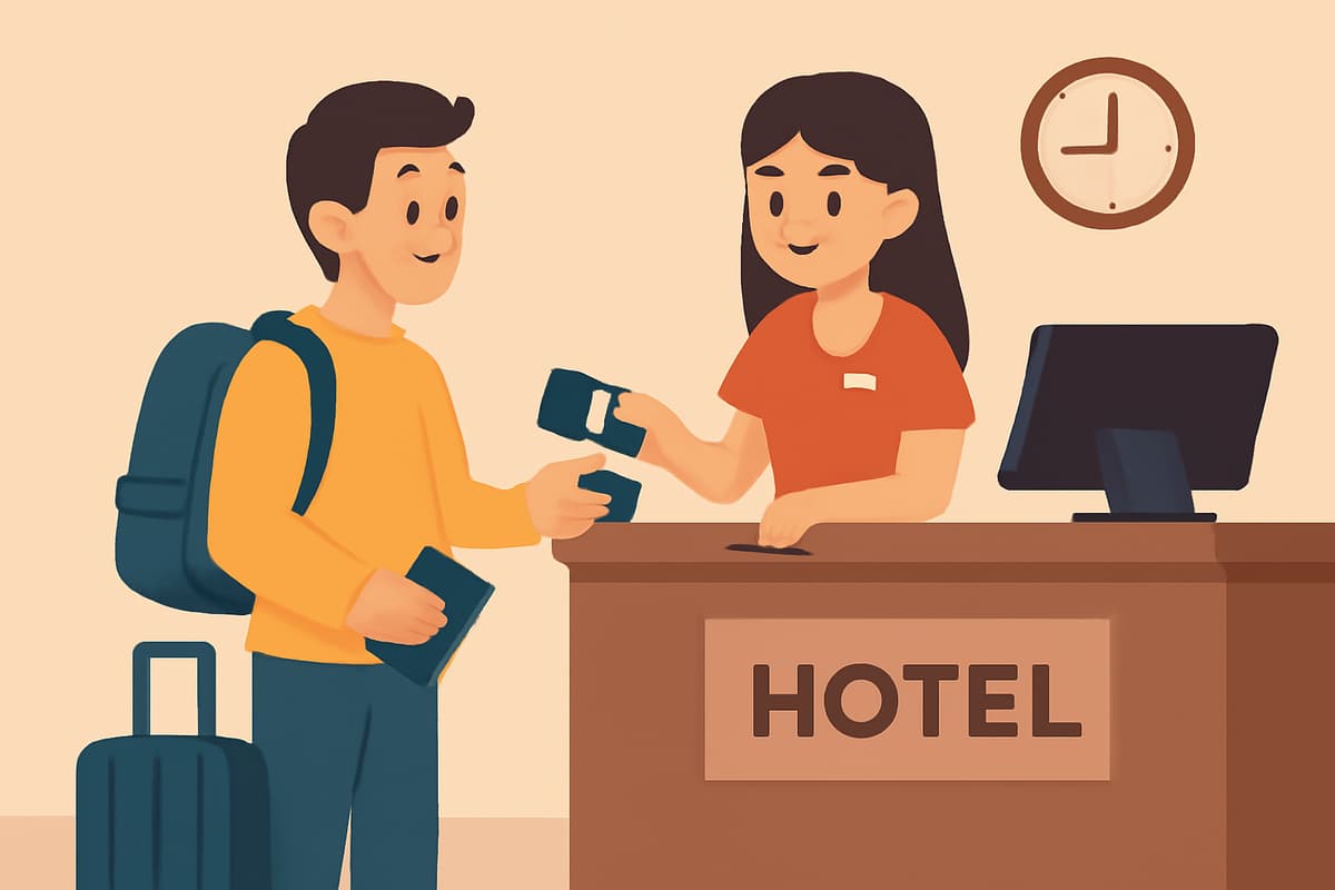 Checking In at the Hotel