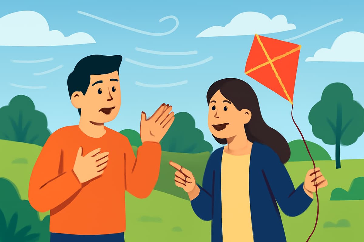 Let's Fly a Kite in the Park