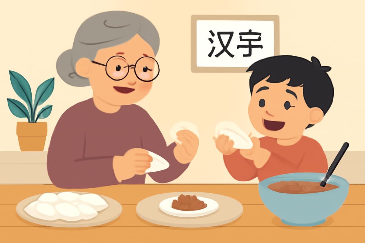 Making Dumplings with Grandma