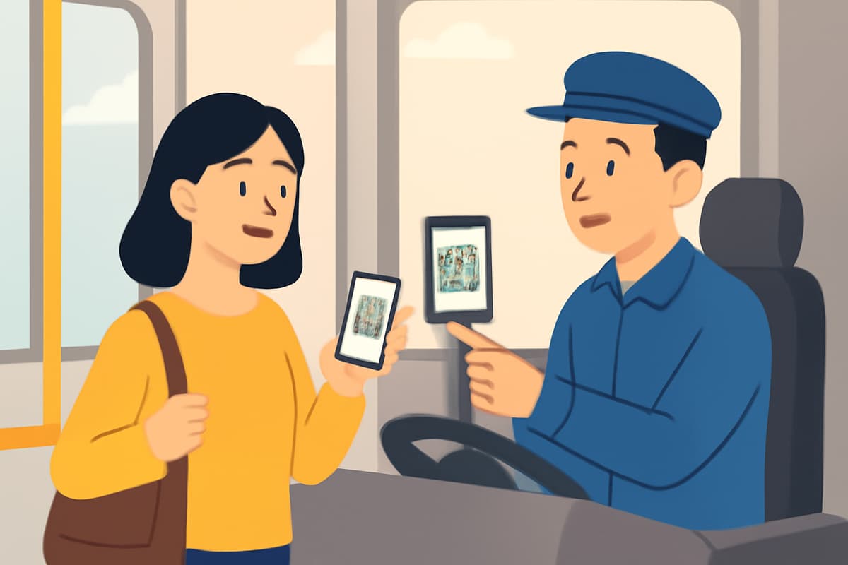 Paying the Bus Fare