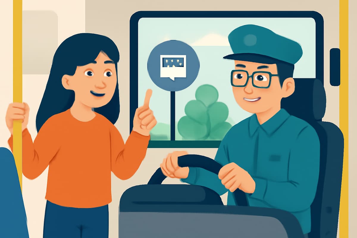 Please Stop at the Next Bus Stop