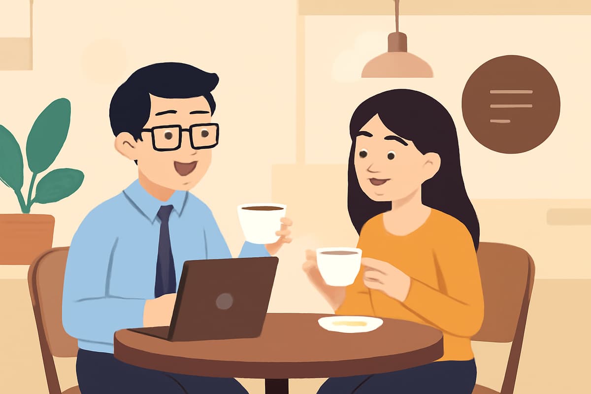 A Coffee Break with a Coworker