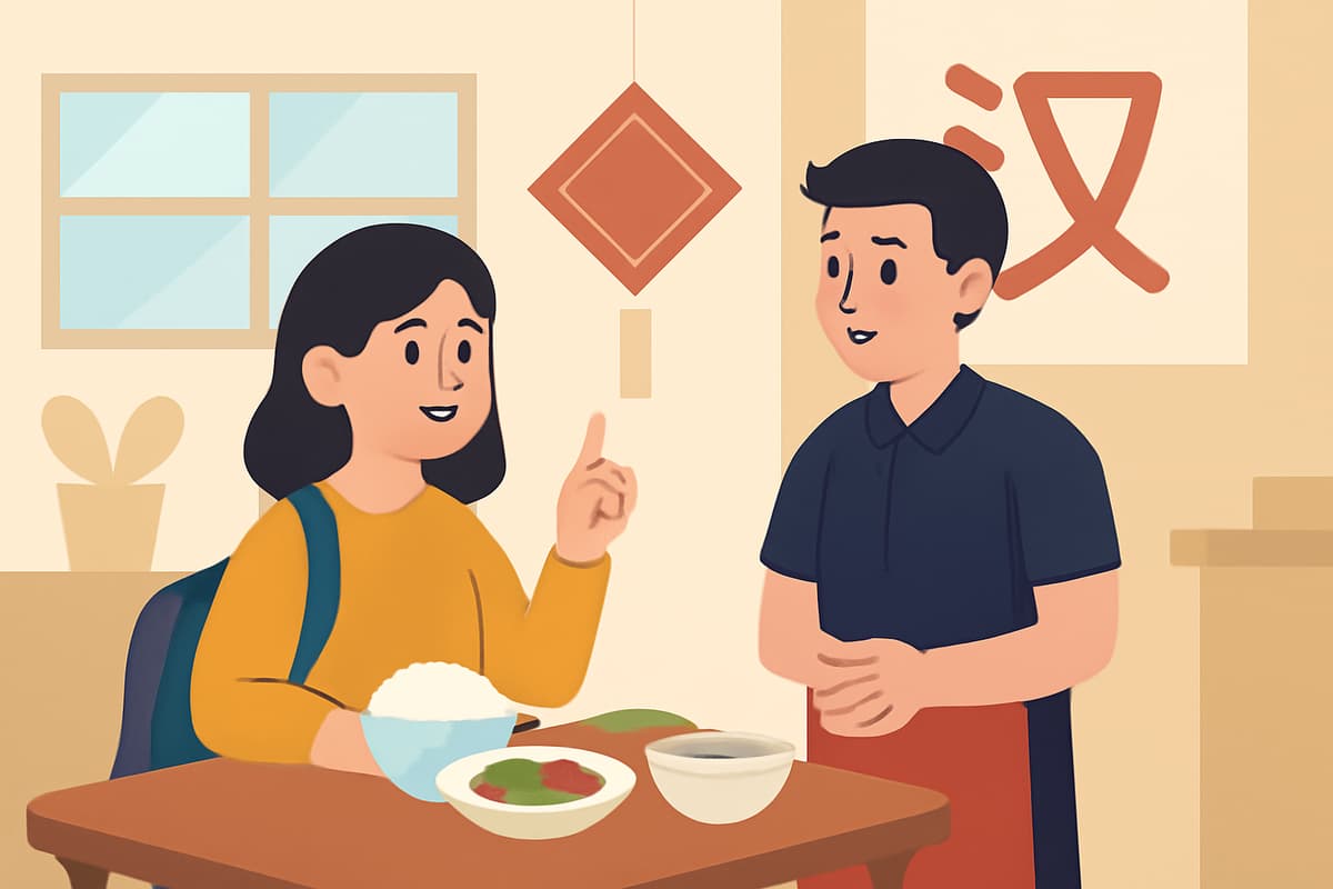 Asking About Cheap Set Meals