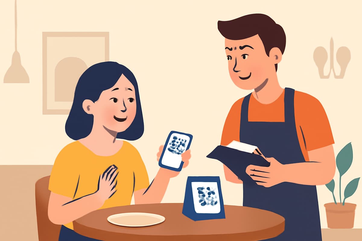 Paying the Bill at the Cafe