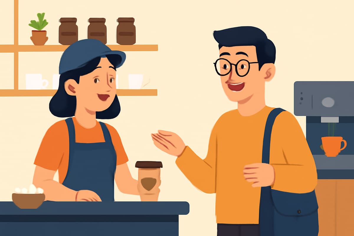 Ordering Coffee with Extra Sugar