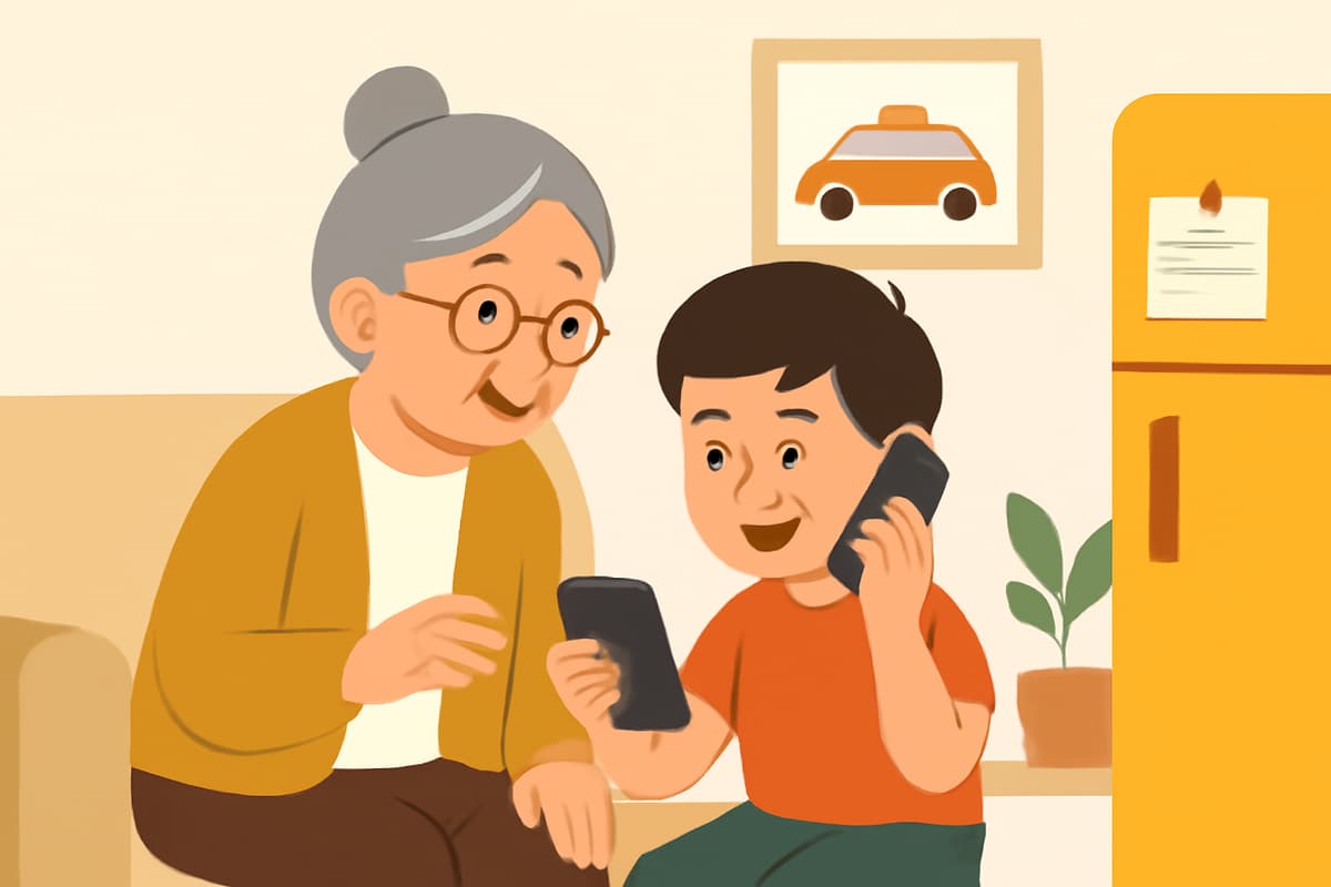 Calling a Taxi for Grandma