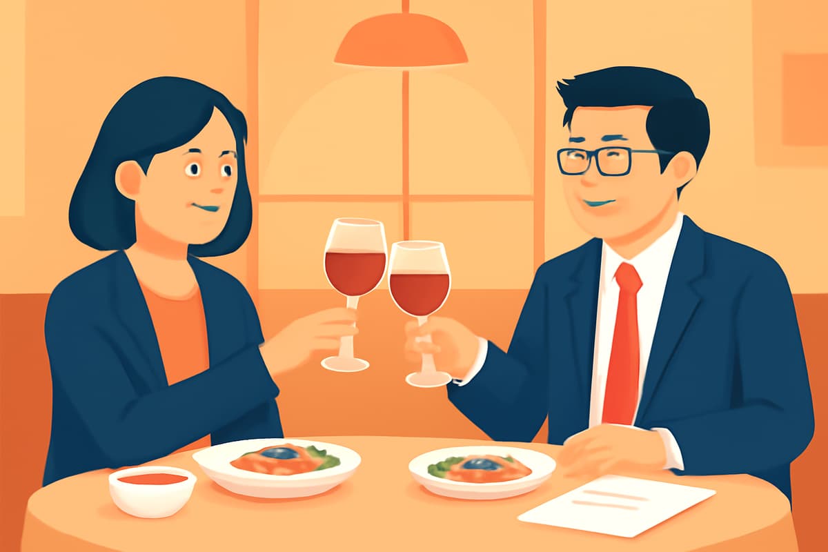 Sealing the Deal Over Dinner