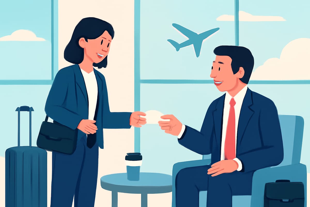 A Chance Meeting at the Airport Lounge