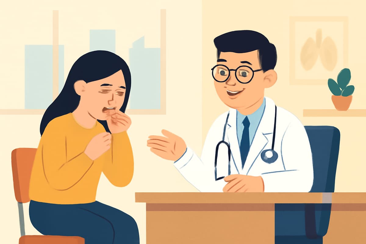 A Persistent Cough and Fever