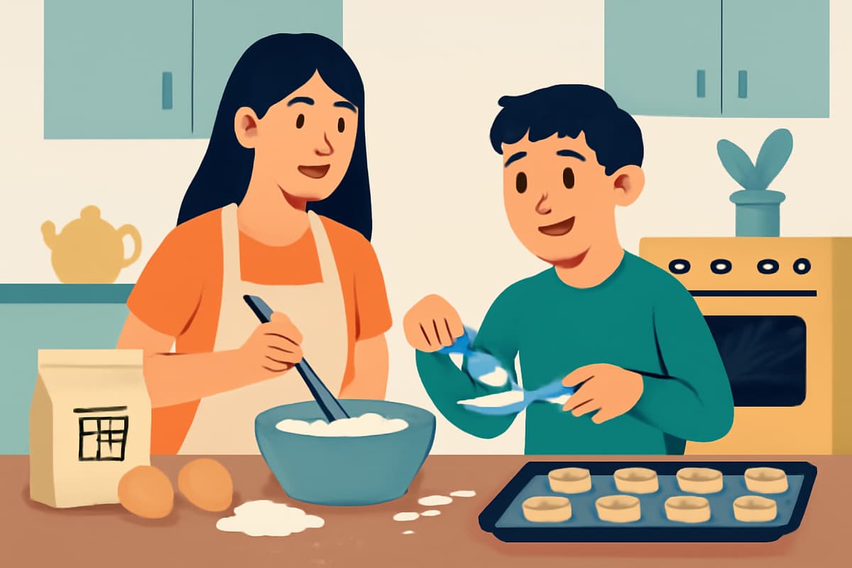 Baking Cookies Together
